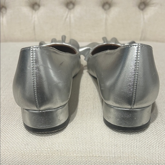 H&M Silver Ruffle Women's Shoes - Picture 8 of 10